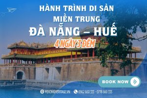 🌟 Khám Phá Trọn Vẹn Di Sản Miền Trung: Đà Nẵng – Bà Nà Hills – Huế 4N3Đ 🌟