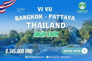VI VU THÁI LAN 5N4Đ – KHÁM PHÁ BANGKOK & PATTAYA CỰC COOL