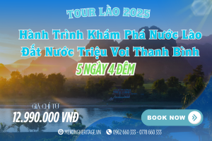🇱🇦 Hành Trình Khám Phá Nước Lào 2025 – Đất Nước Triệu Voi Thanh Bình 🌿